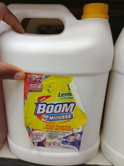 Boom Mousse Liquid Detergent Citron 5lt