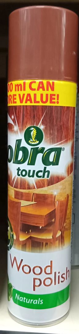 Cobra Touch Wood Polish Naturals 300ml