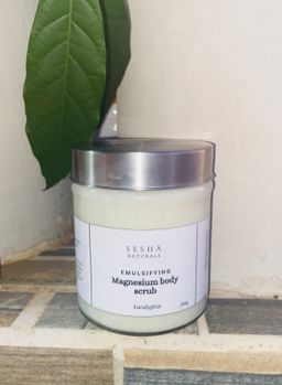  Emulsifying magnesium body scrub 
