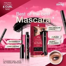 Thai moni Instant Perfect Long & Curl Waterproof Mascara