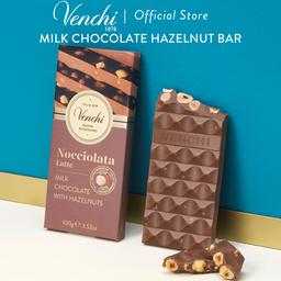 MILK CHOCOLATE HAZELNUT BAR 100G