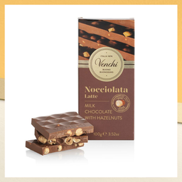 MILK CHOCOLATE HAZELNUT BAR 100G