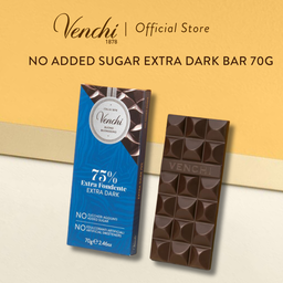 NO ADDED SUGAR EXTRA DARK BAR 70G
