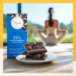 NO ADDED SUGAR EXTRA DARK BAR 70G