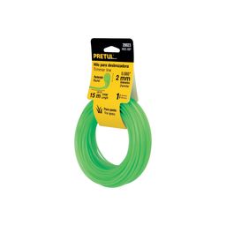 Hilo redondo, para desbrozadora, 2mm x15m, tarjeta, PRETUL