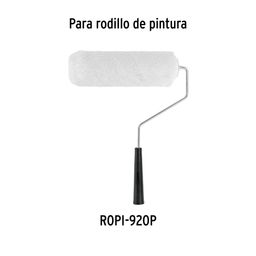 Felpa para rodillo, 9 x 3/4', superficies rugosas, PRETUL