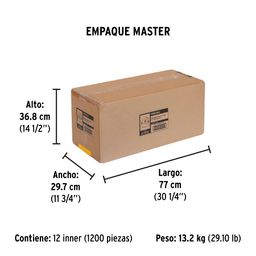 Cinta sella roscas 1/2' x 7m, PRETUL