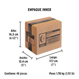 Cinta de aislar de 9 m x 19 mm, negra, Pretul