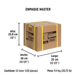 Carrete con 100 m de hilo para pesca azul calibre 0.70 mm