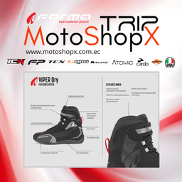 ZAPATOS FORMA VIPER DRY BLACK