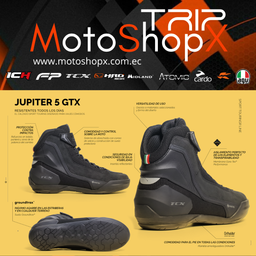 ZAPATOS TCX JUPITER 5 GORE-TEX BLACK