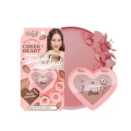 Lemon Me So Lovely Cheek Heart Blush (3.2g) - #03 Lovely Almond