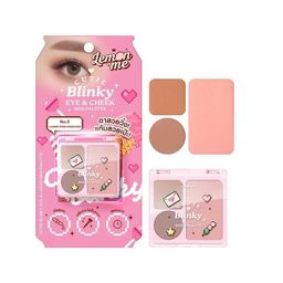 Lemon Me Cutie Blinky Eye & Cheek Mini Palette (4g) - #05 Candy Pink Princess