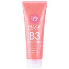 Cathy Doll Body Scrub Vitamin B3 (320g) - Peach Smoothie