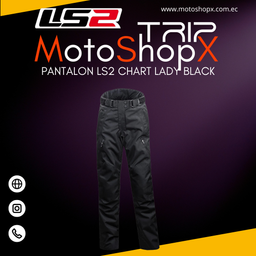 PANTALON LS2 CHART LADY BLACK