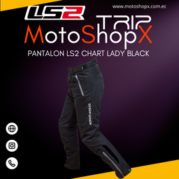 PANTALON LS2 CHART LADY BLACK