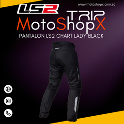 PANTALON LS2 CHART LADY BLACK