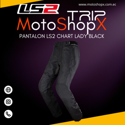 PANTALON LS2 CHART LADY BLACK