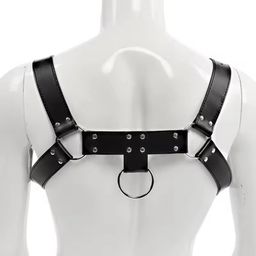 Wholesale Bondage Leather Sm Set Adjustable Leather Body Harness Belts With Buckles Rave Costume Sexy BDSM Punk Chest Belt