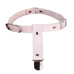 Hot Selling Sexy Mature Adjustable Punk Harajuku Legging Garters Leg Bondage Suspen Girls' Gothic Leather Leg Thigh Garter Belt