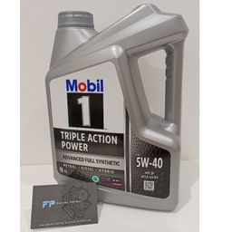 Mobil 1 5W40 Triple Action Power Fully Synthetic Motor Oil 4L 