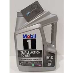 Mobil 1 5W40 Triple Action Power Fully Synthetic Motor Oil 4L 