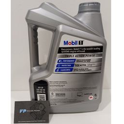 Mobil 1 5W50 Triple Action Power Fully Synthetic Motor Oil 4L 