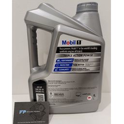 Mobil 1 5W30 Triple Action Power Fully Synthetic Motor Oil 4L 