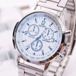 Wholesale Men's Business Quartz Watch 35mm Blue Light Glass Mirror Alloy Strap Men's Wristwatch Sell at a Low Price
