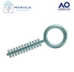 PLASTIC LIGATURES UNI-STICK SILVER