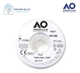 PLASTIC CHAIN 15' SHORT PEARL