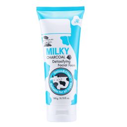AR Aron Vitamin E Milky Charcoal Detoxifying Facial Foam (190g)
