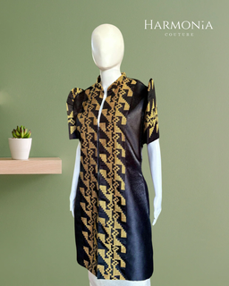 Modern Filipiniana Inaul Cover Dress