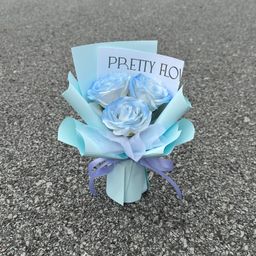 Crushed Blue (Blue Wrapping)