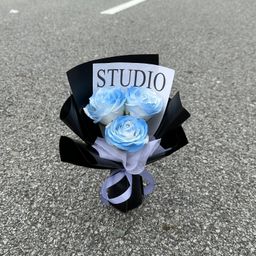 Crushed Blue (Black Wrapping)