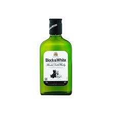 BLACK & WHITE WHISKY 375ML