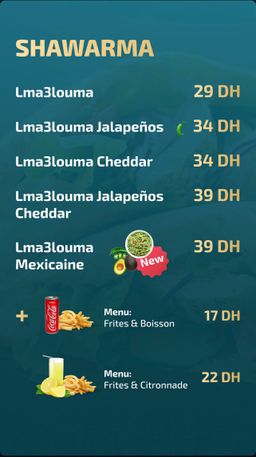 Shawarma lma3louma