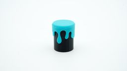 ATTY CAP 22 - BLACK CYAN