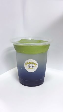 blue coconut matcha cloud