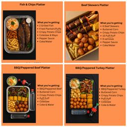 BBQ/Peppered Protein Platter