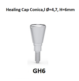Healing Cap Regular Ø3.45 , Ø3.75 , Ø4.1 , Ø4.8 