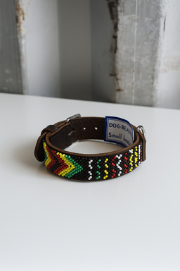Dog Beaded Collar - Small