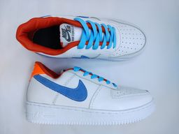 AF NARANJA CON CELESTE