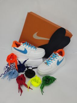 AF NARANJA CON CELESTE