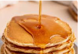 Trio Pancakes with Maple & Butter