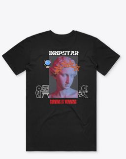 Survival Mode Tee- black 