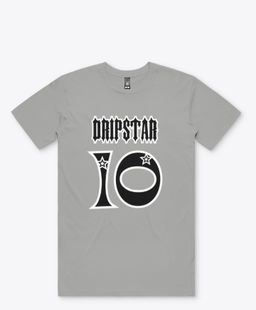 Concrete Lace Tee- Gray 