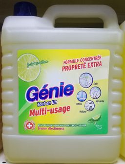 Genie Nettoyant M/U Fraich. Citron 5lt