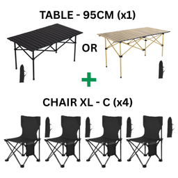 COMBO T95CM (BEIGE) - XL-C (BLK) 