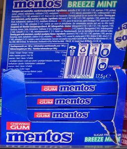Mentos Breeze Mint 17.5gr